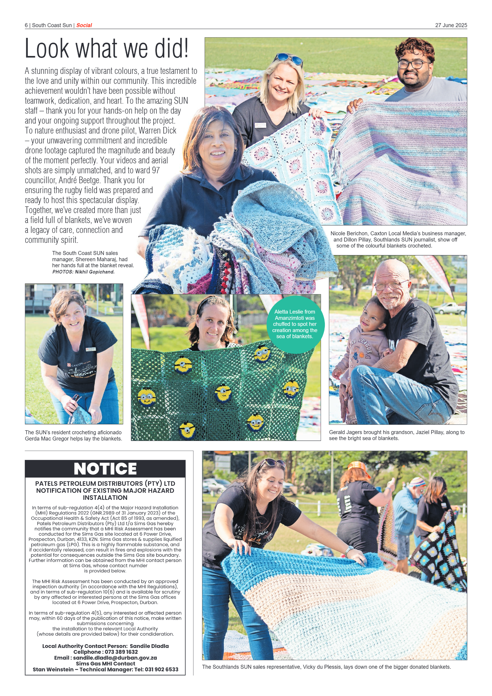 South Coast Sun 27 June 2025 page 6