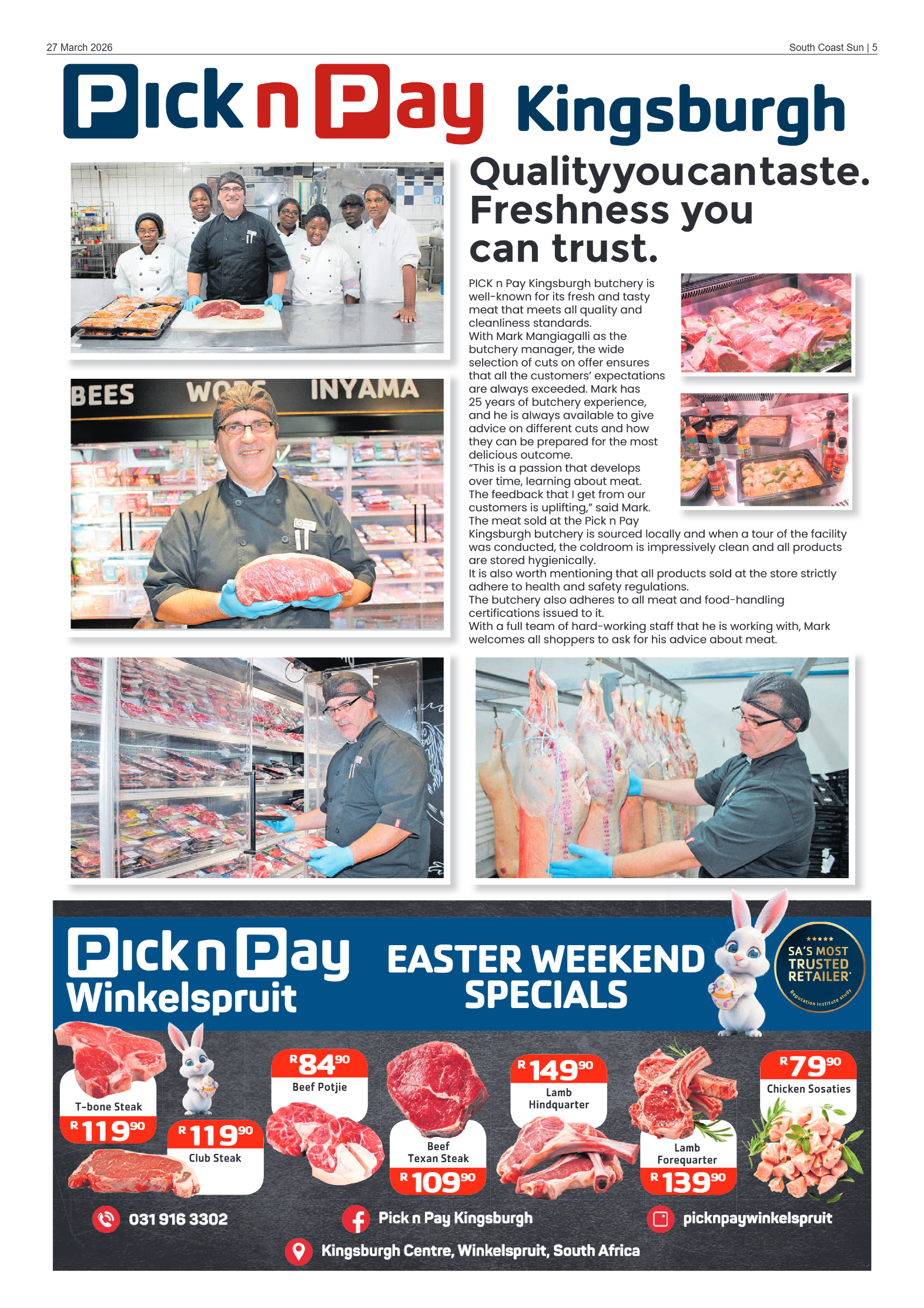 South Coast Sun 27 March 2026 page 5