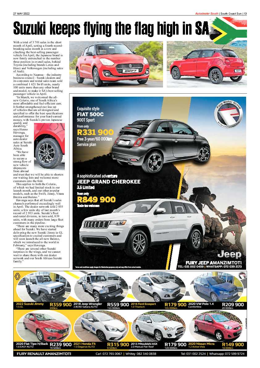South Coast Sun 27 May 2022 page 13
