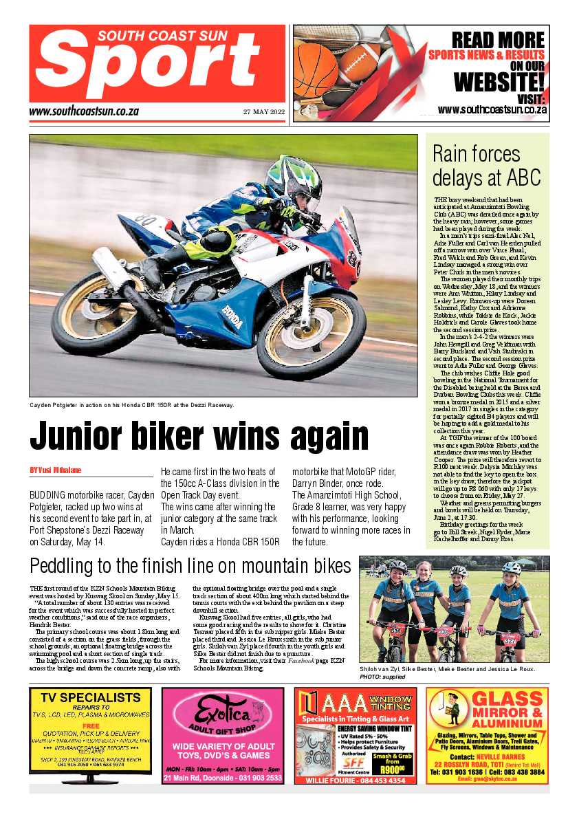 South Coast Sun 27 May 2022 page 16