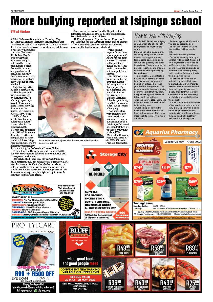 South Coast Sun 27 May 2022 page 3