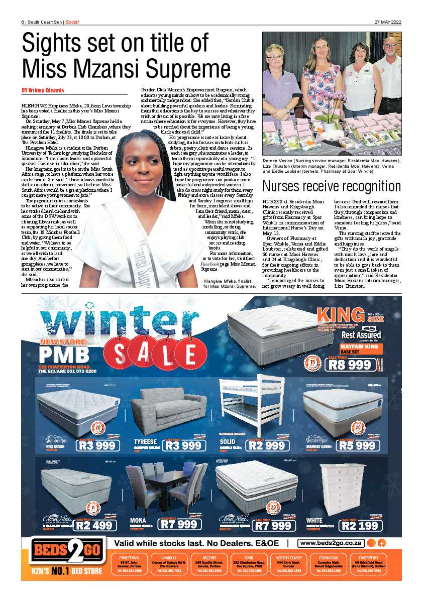 South Coast Sun 27 May 2022 page 6