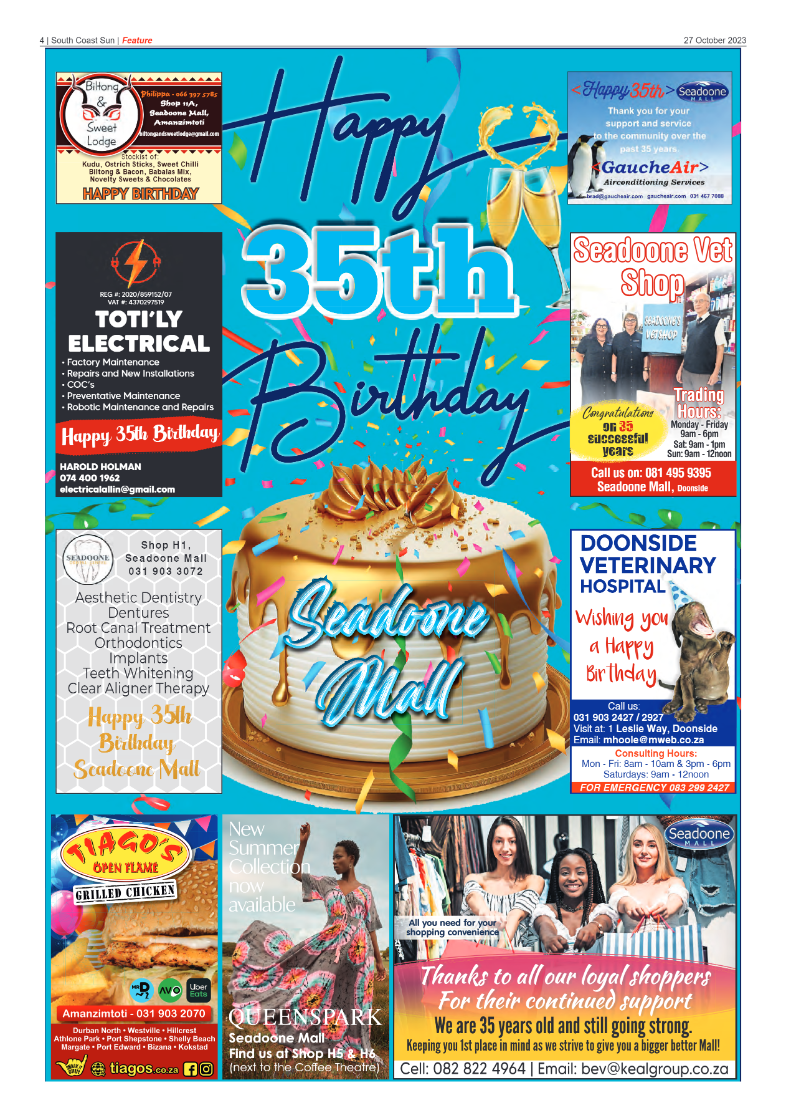 South Coast Sun 27 October 2023 page 4