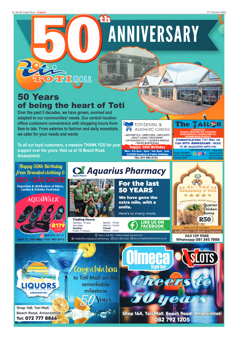 South Coast Sun 27 October 2023 page 8