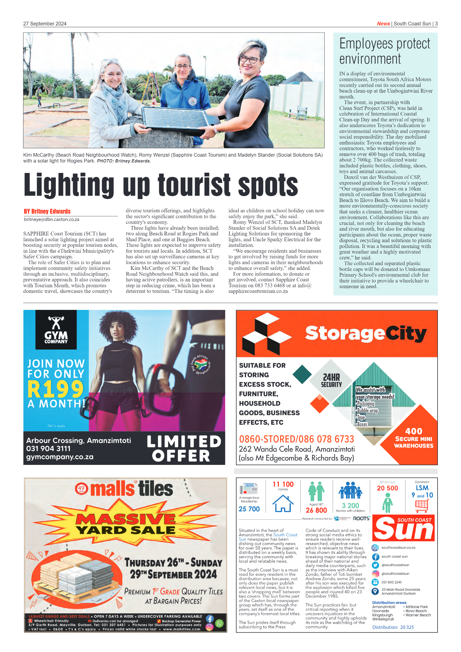 South Coast Sun 27 September 2024 page 3