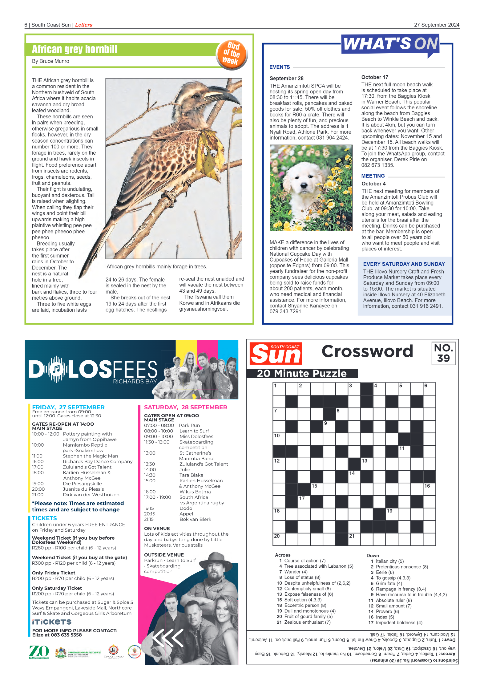 South Coast Sun 27 September 2024 page 6