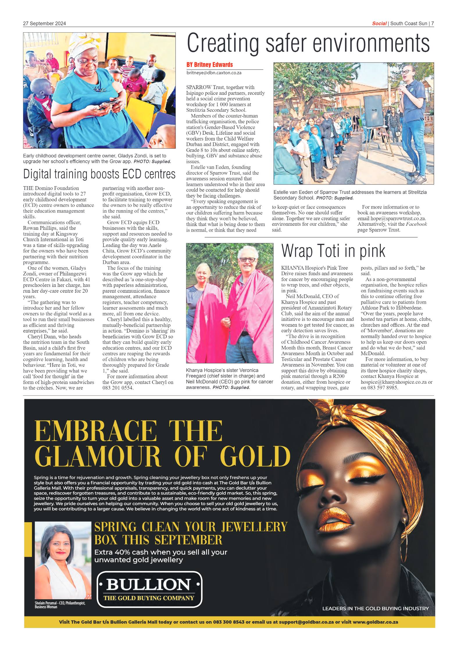 South Coast Sun 27 September 2024 page 7