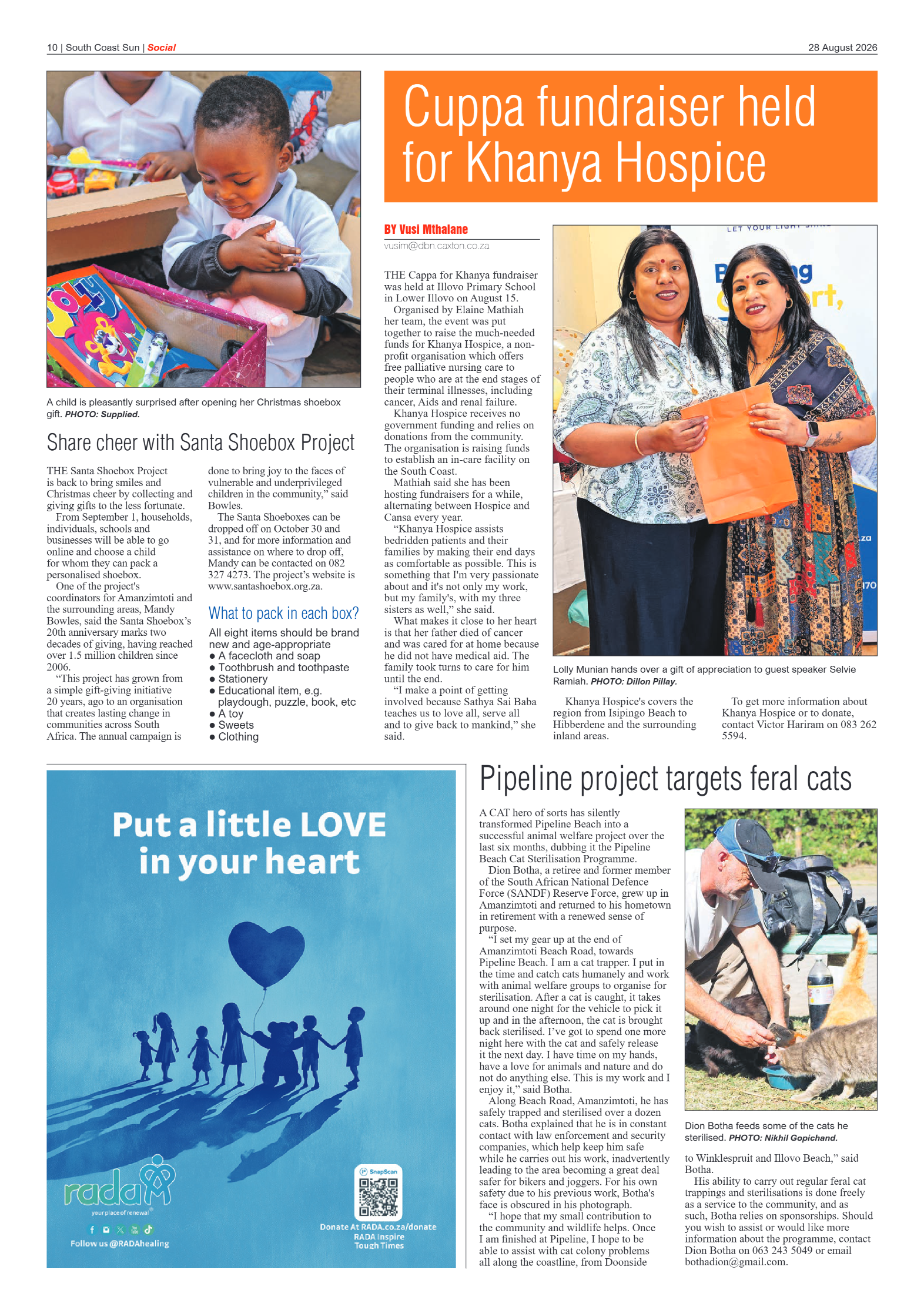 South Coast Sun 28 August 2026 page 10