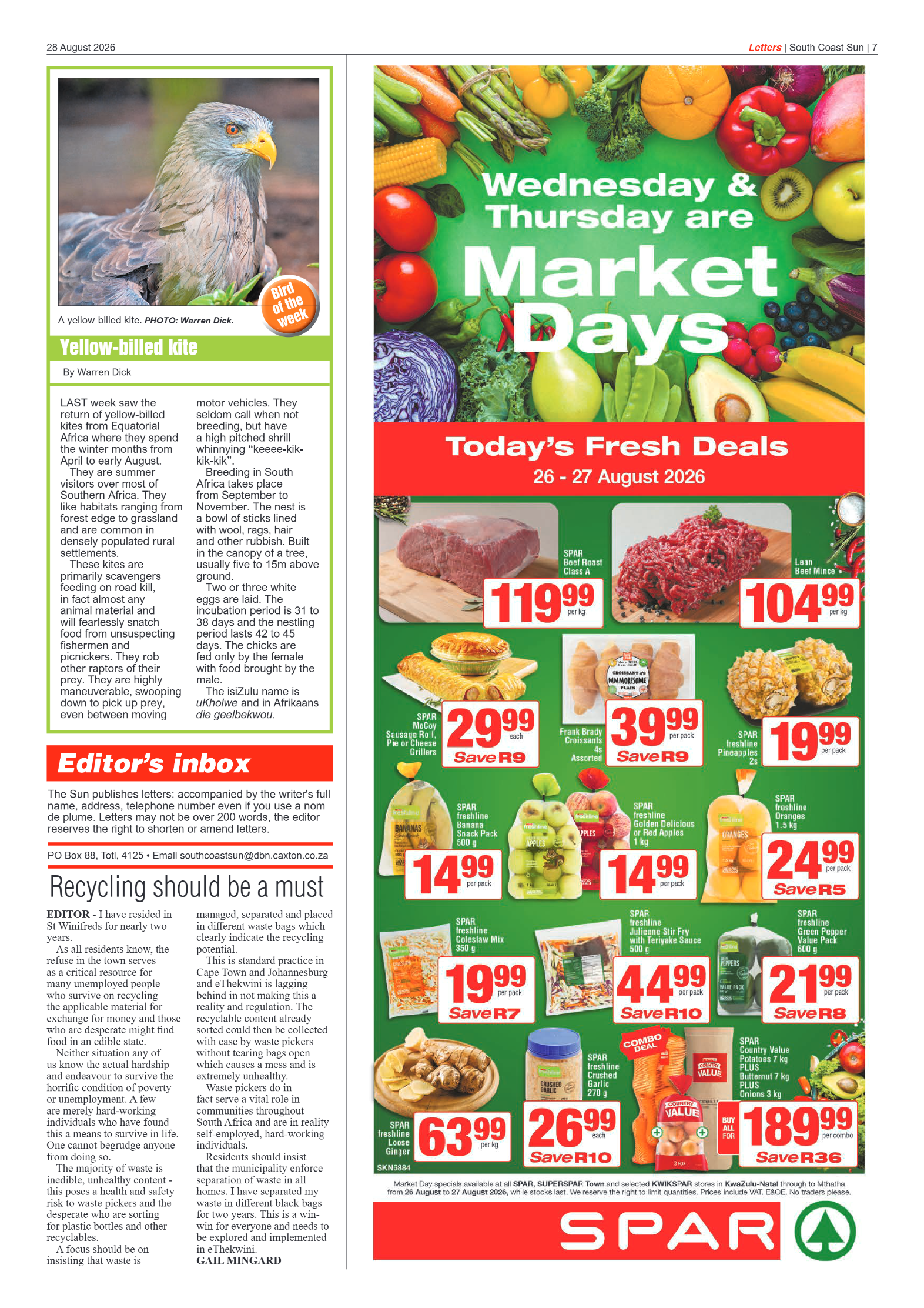 South Coast Sun 28 August 2026 page 7