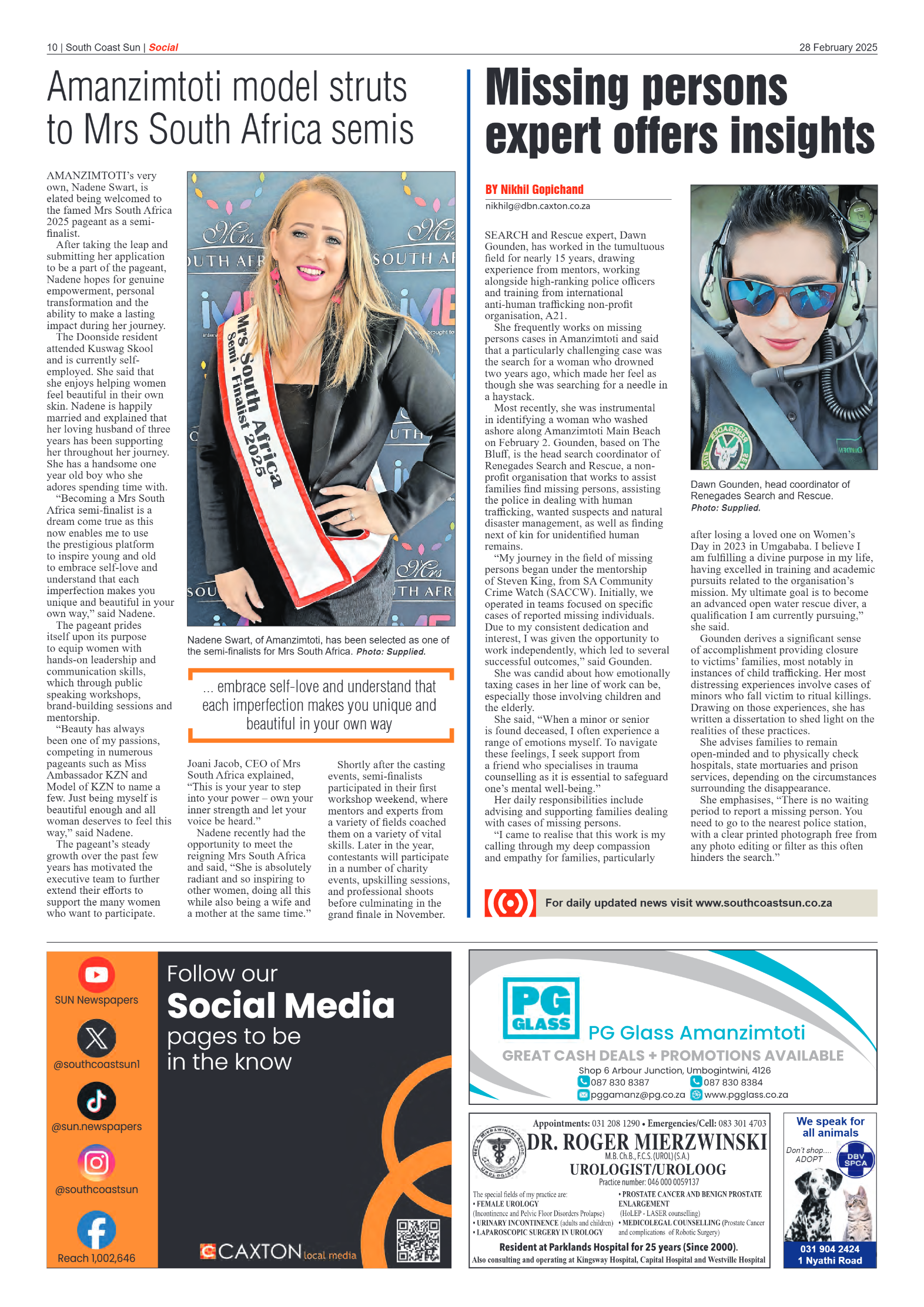 South Coast Sun 28 February 2025 page 10