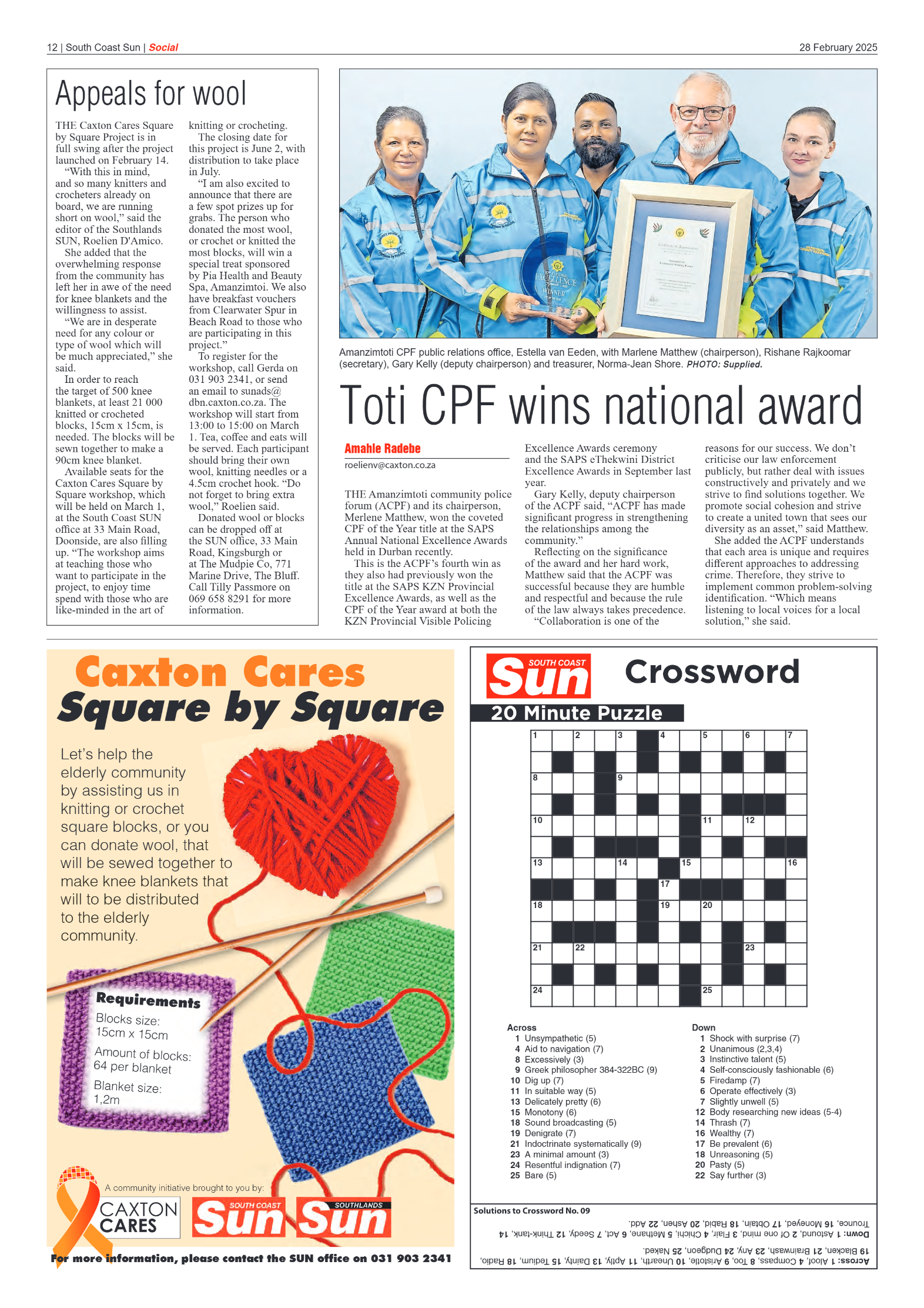 South Coast Sun 28 February 2025 page 12