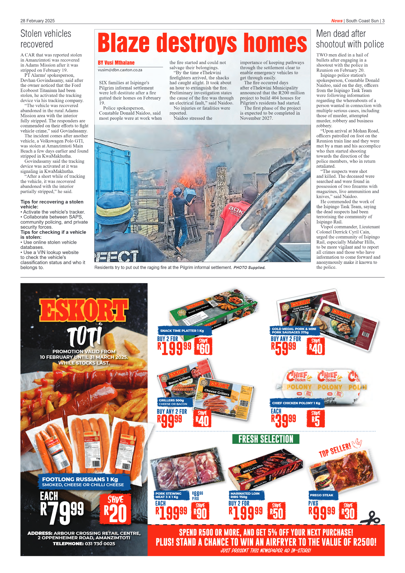 South Coast Sun 28 February 2025 page 3