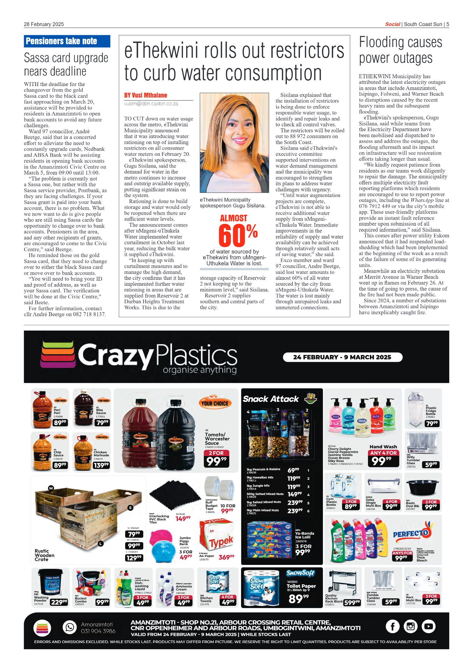 South Coast Sun 28 February 2025 page 5