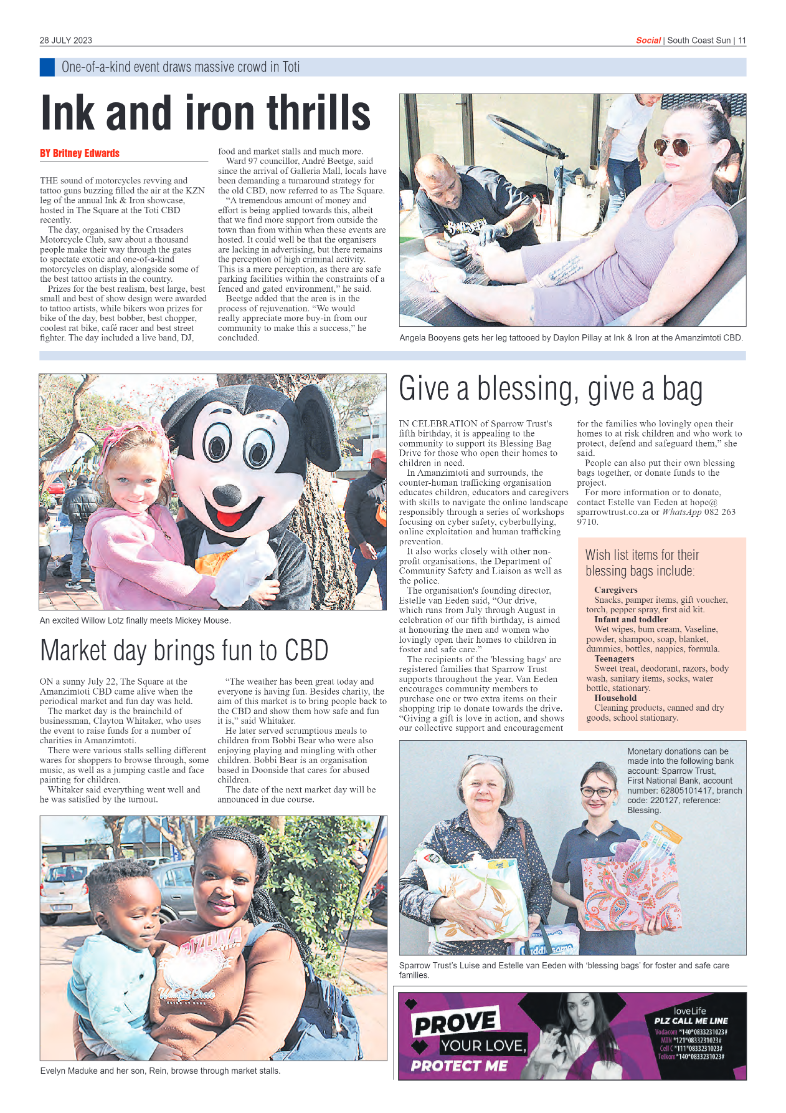 South Coast Sun 28 July 2023 page 11