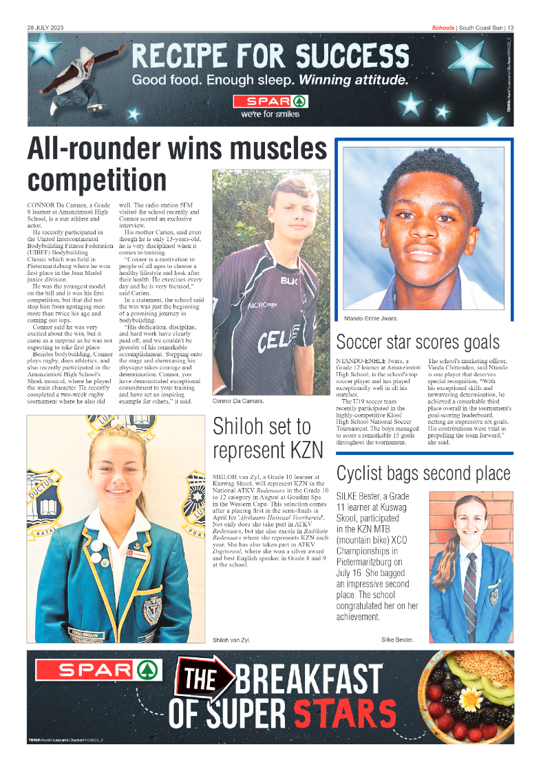South Coast Sun 28 July 2023 page 13