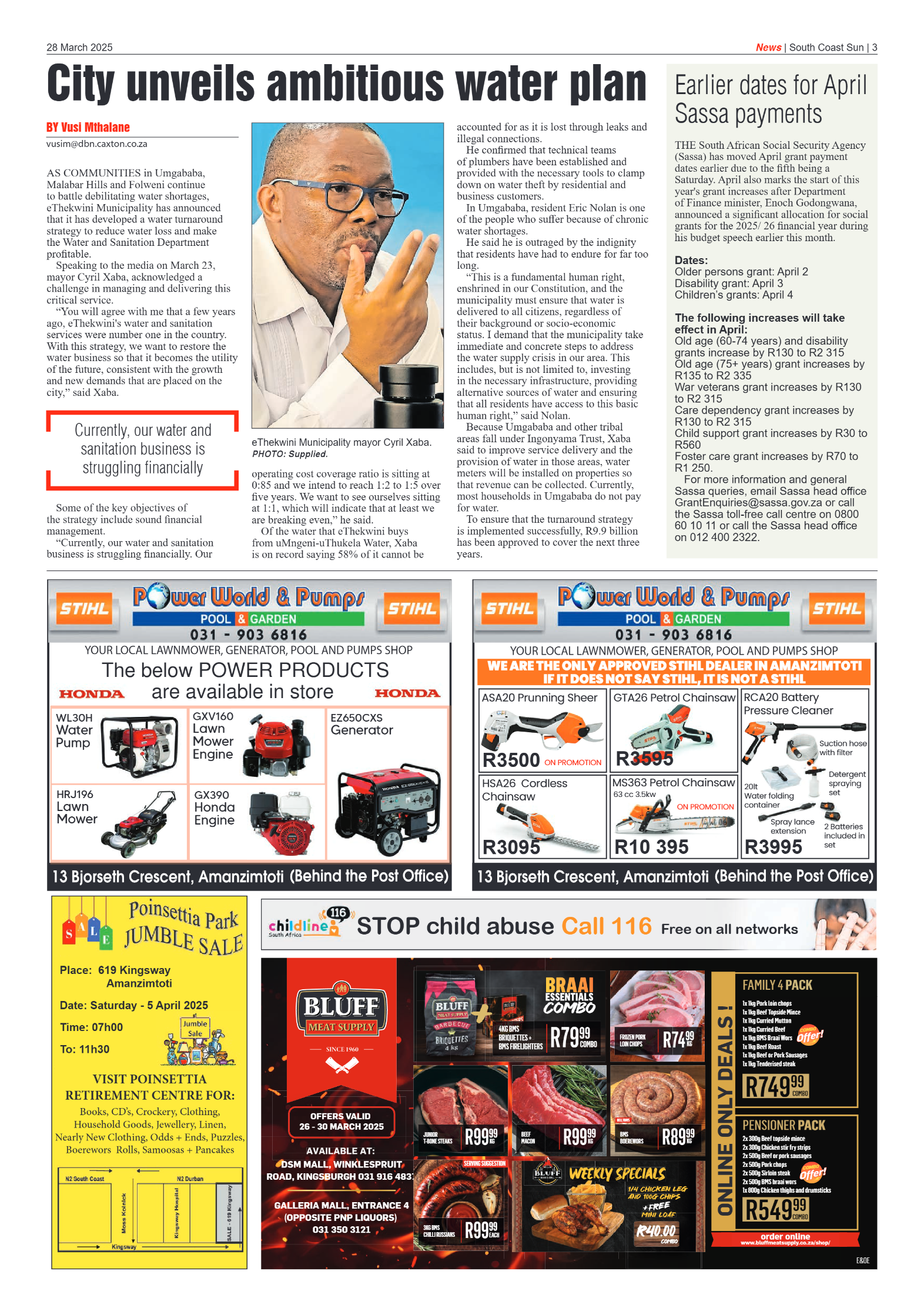 South Coast Sun 28 March 2025 page 3