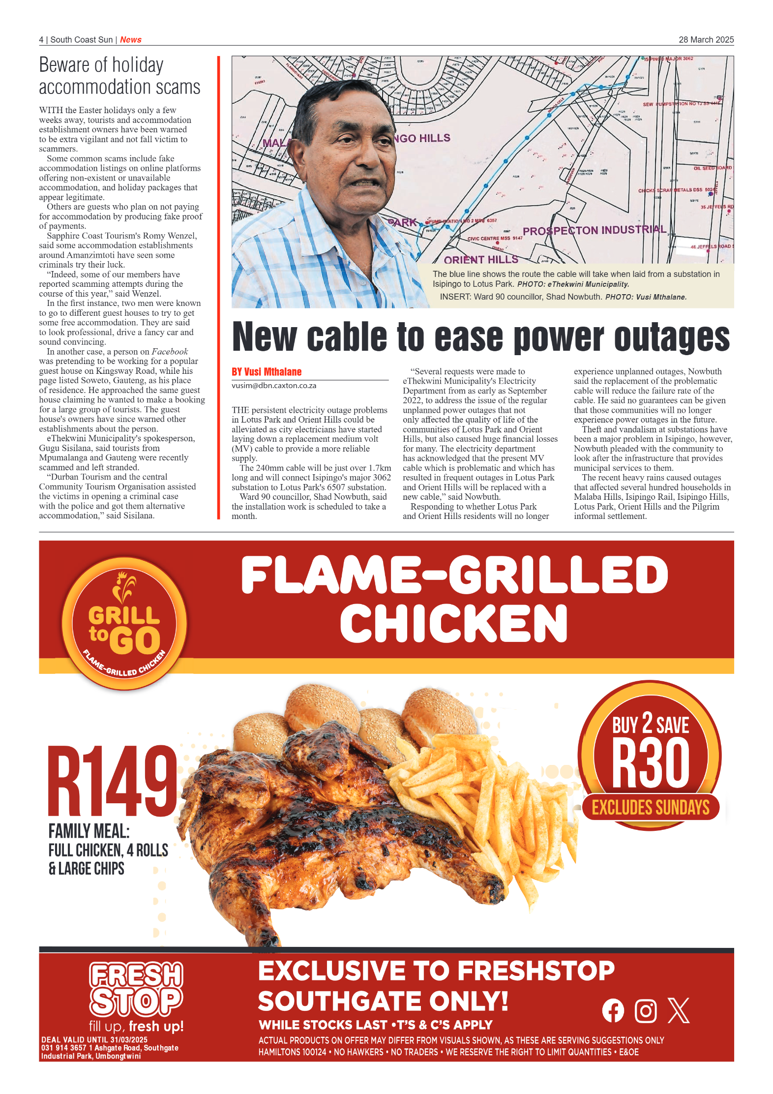 South Coast Sun 28 March 2025 page 4