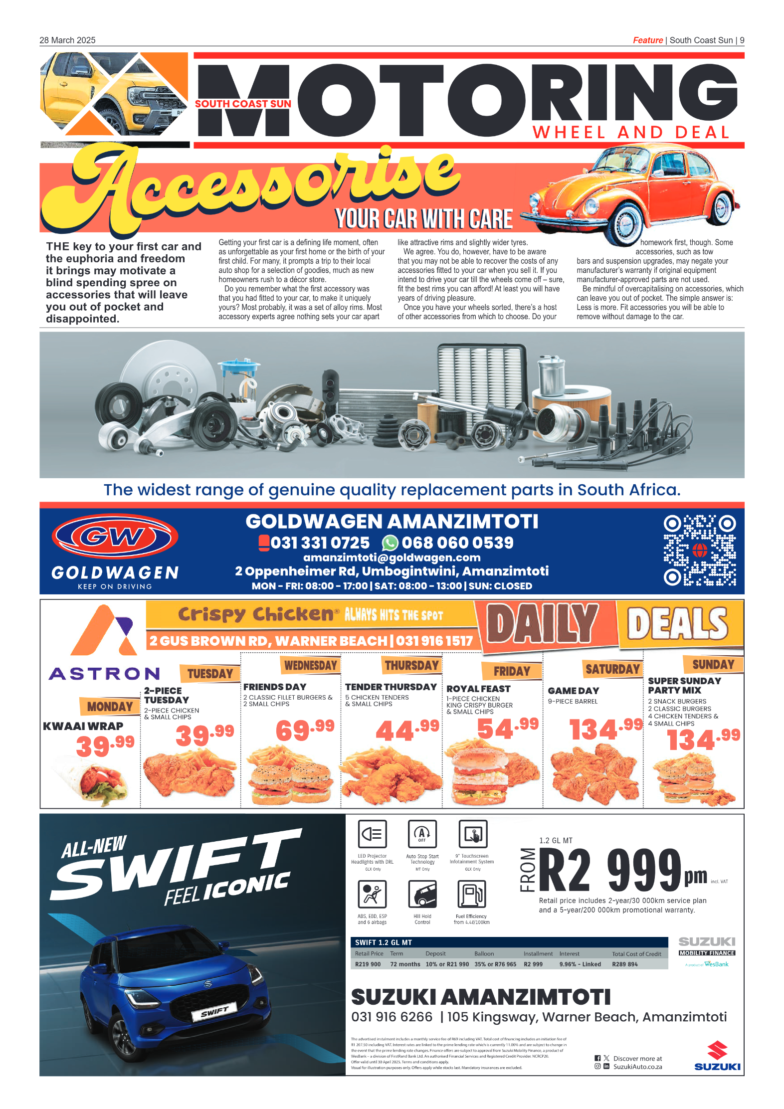 South Coast Sun 28 March 2025 page 9