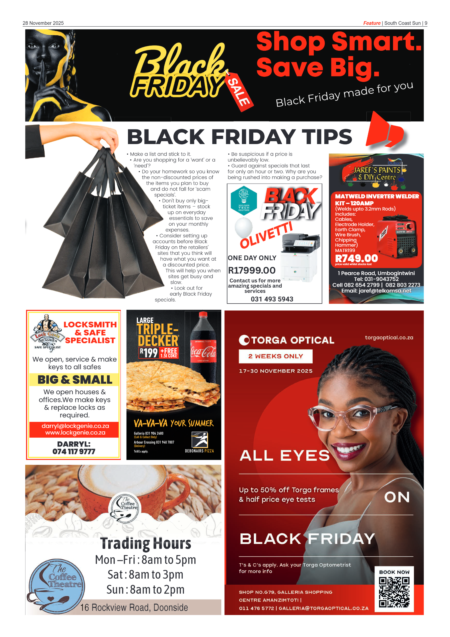 South Coast Sun 28 November 2025 page 11