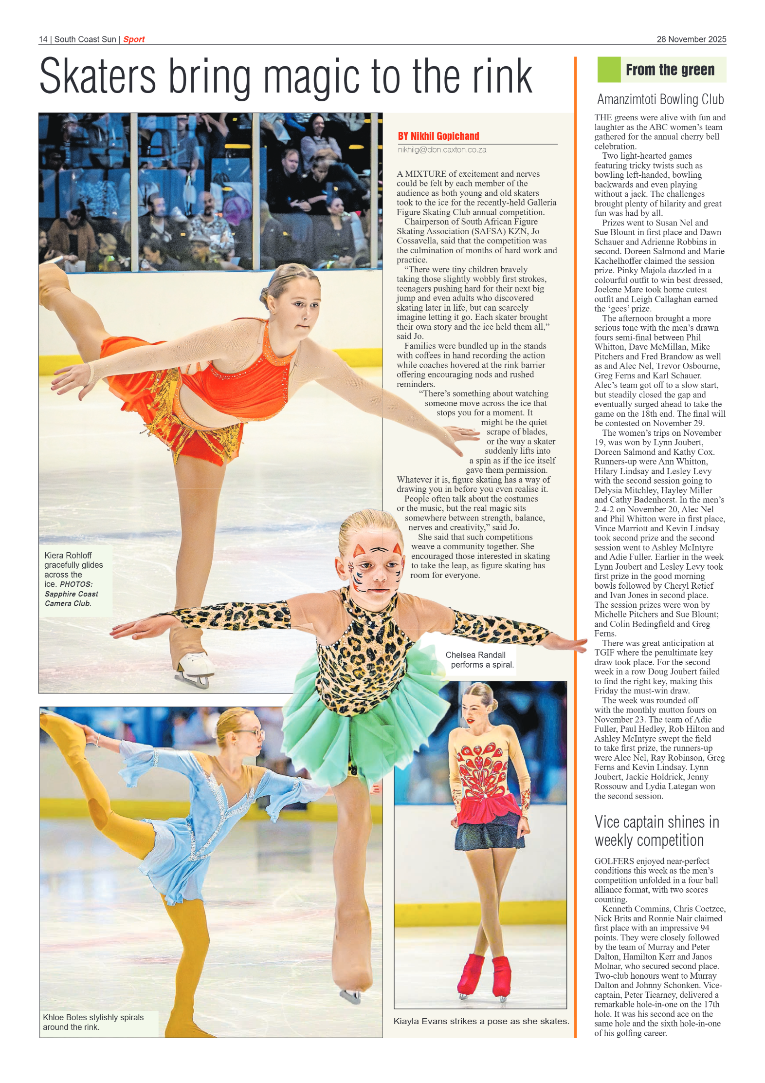 South Coast Sun 28 November 2025 page 16