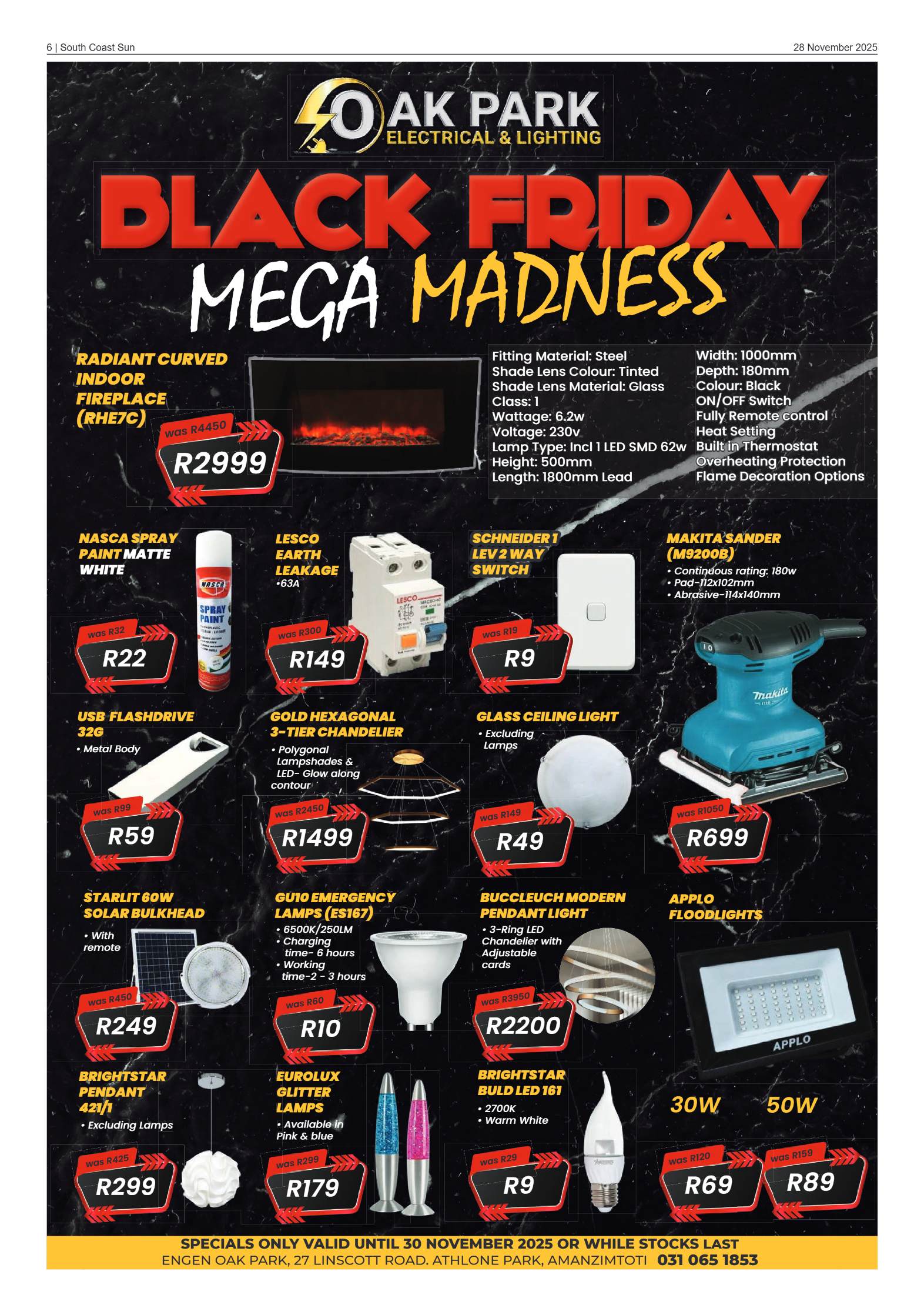 South Coast Sun 28 November 2025 page 8