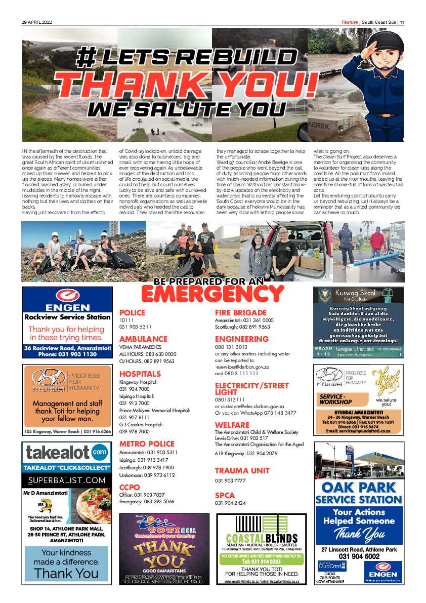 South Coast Sun 29 April 2022 page 11