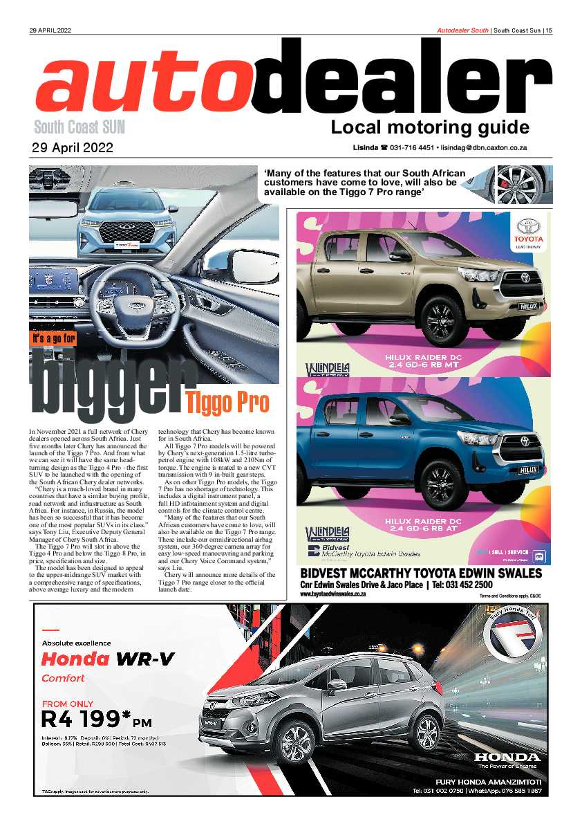 South Coast Sun 29 April 2022 page 15