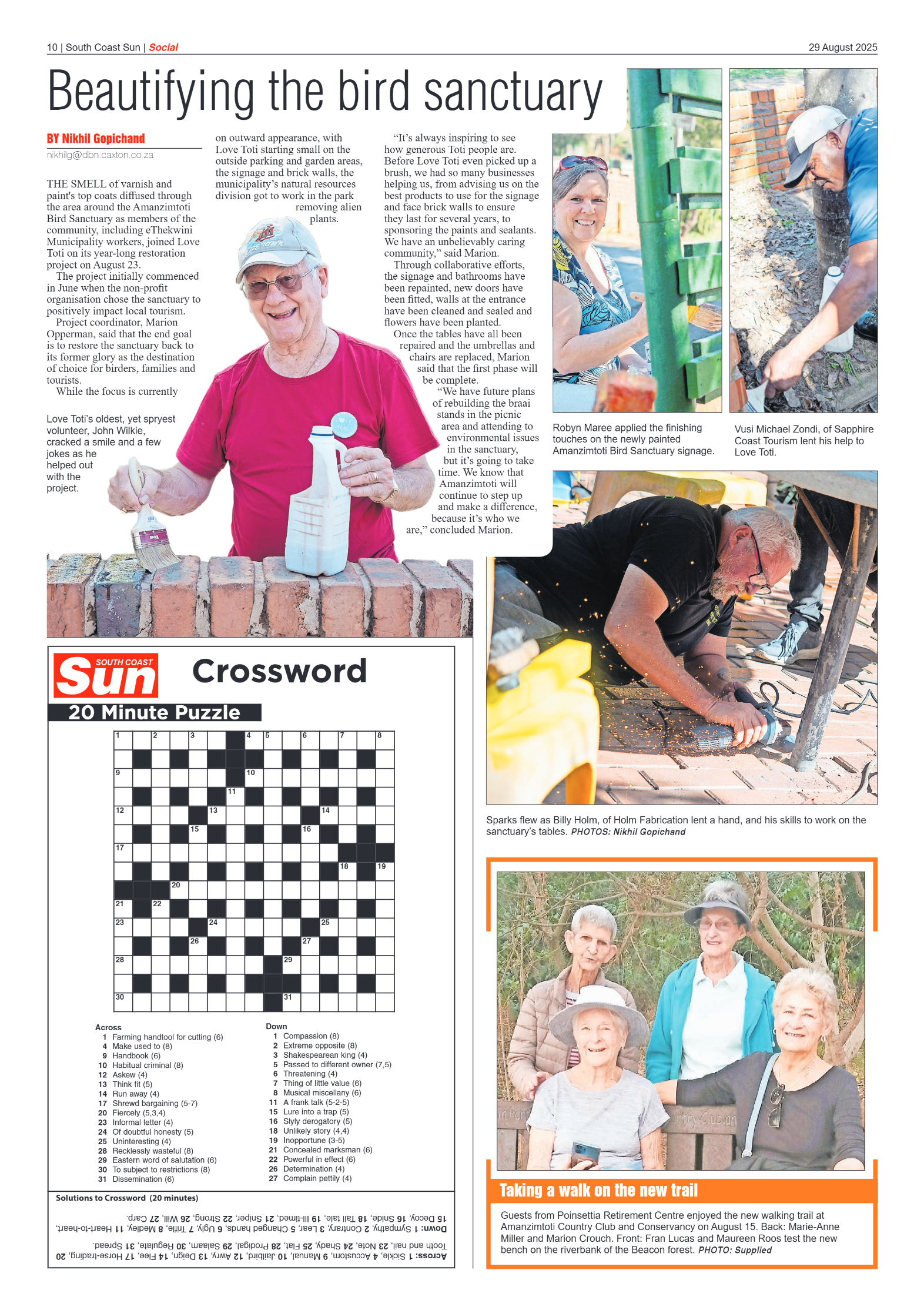 South Coast Sun 29 August 2025 page 10