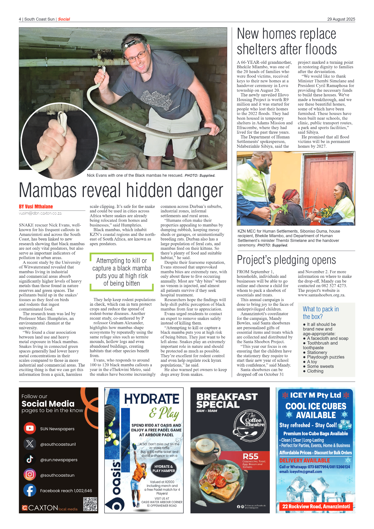 South Coast Sun 29 August 2025 page 4