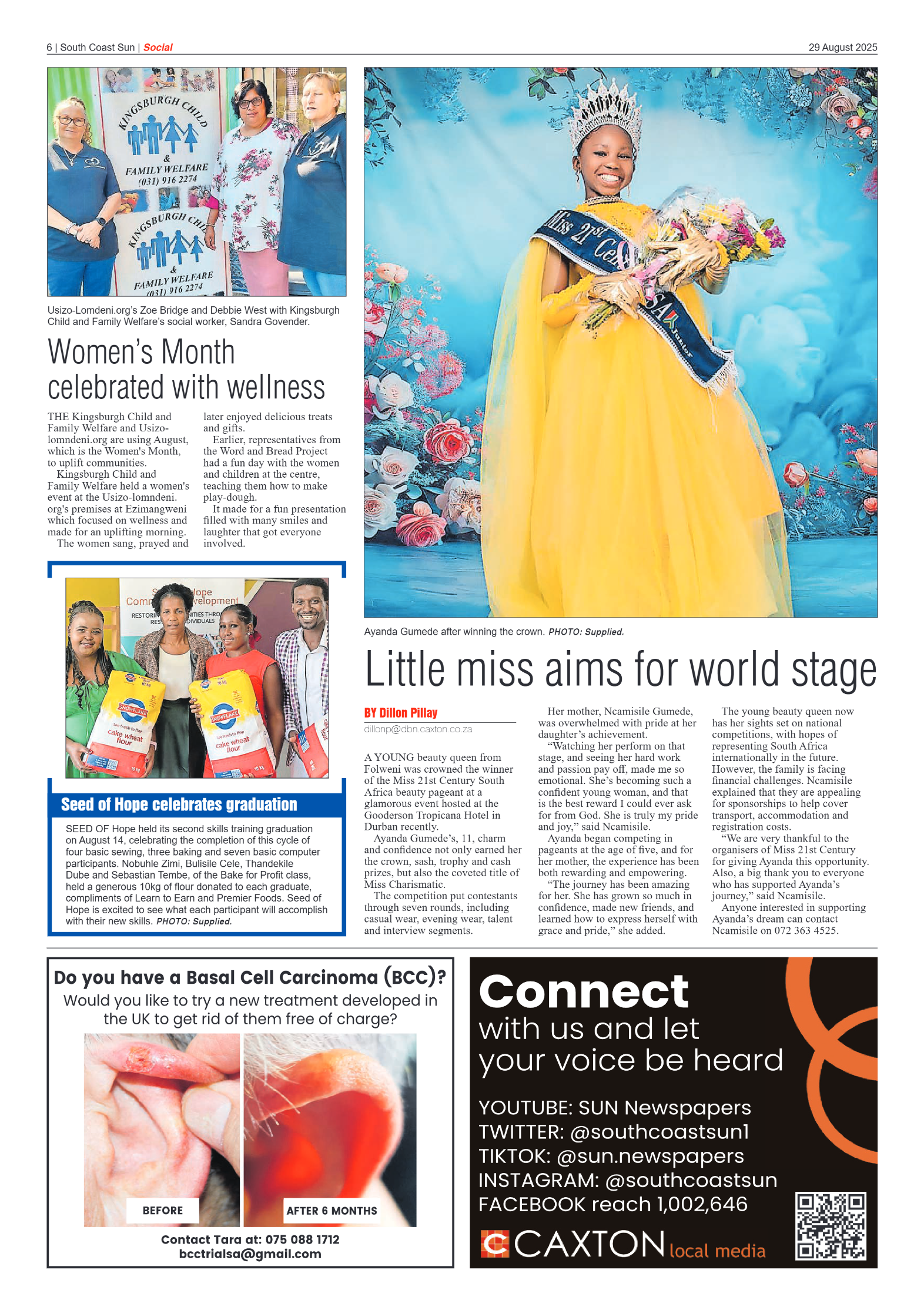 South Coast Sun 29 August 2025 page 6
