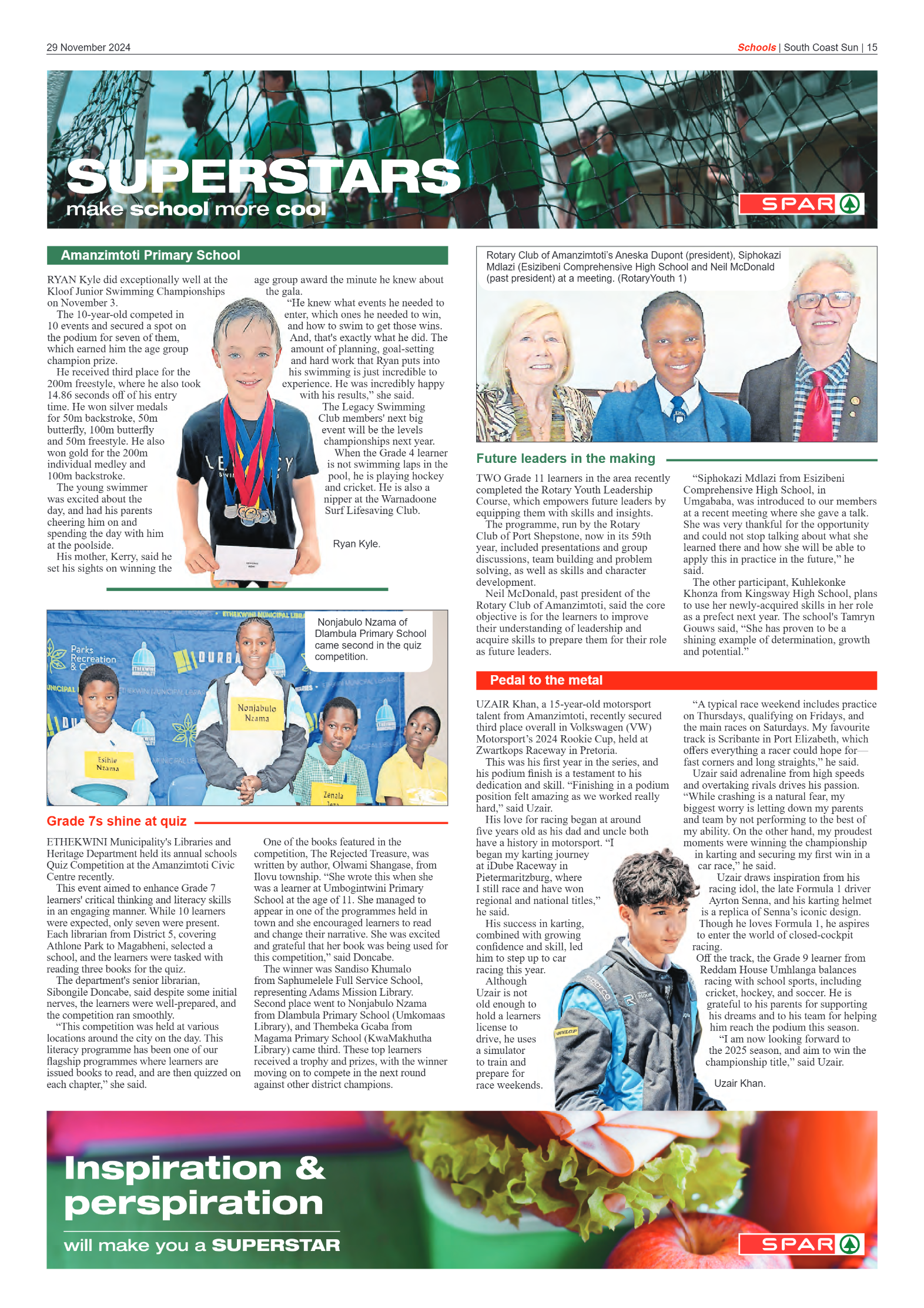 South Coast Sun 29 November 2024 page 15