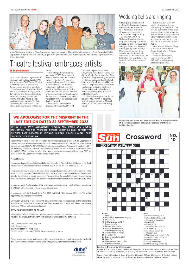 South Coast Sun 29 September 2023 page 10