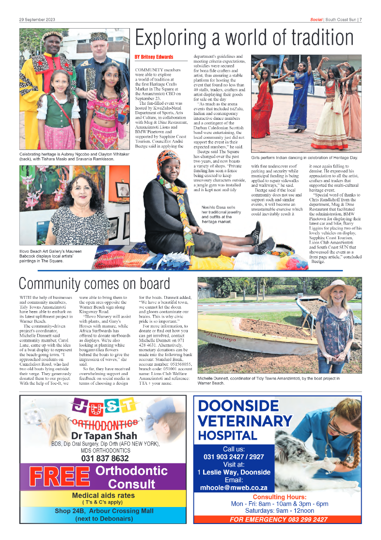 South Coast Sun 29 September 2023 page 7