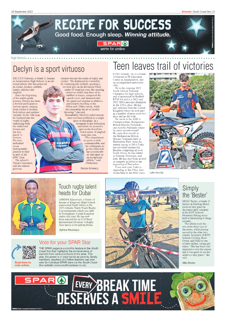 South Coast Sun 29 September 2023 page 9
