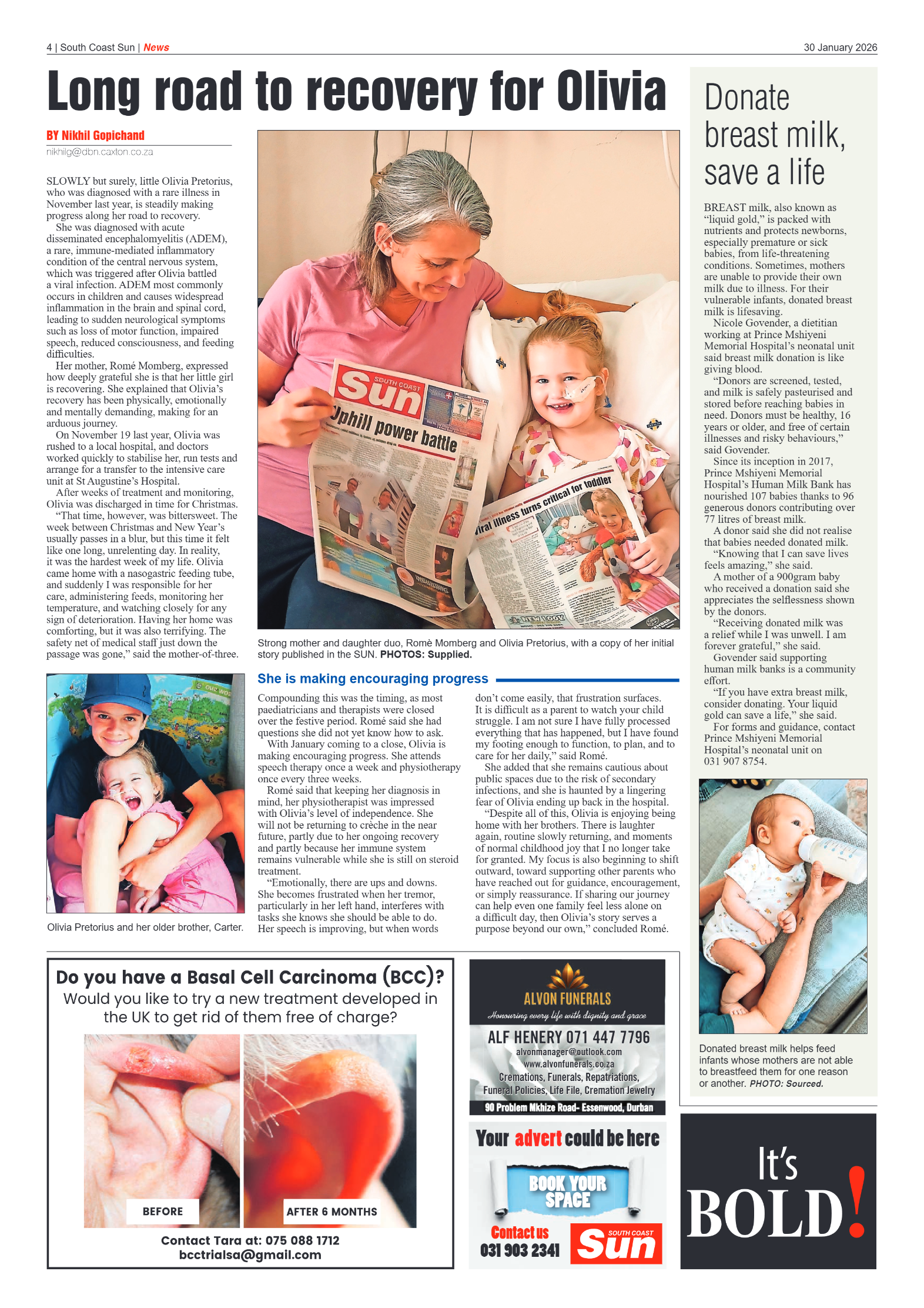 South Coast Sun 30 January 2026 page 4