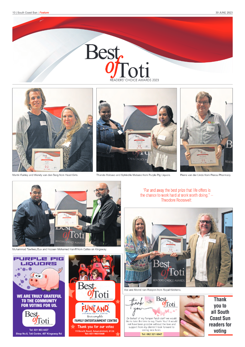 South Coast Sun 30 June 2023 page 10