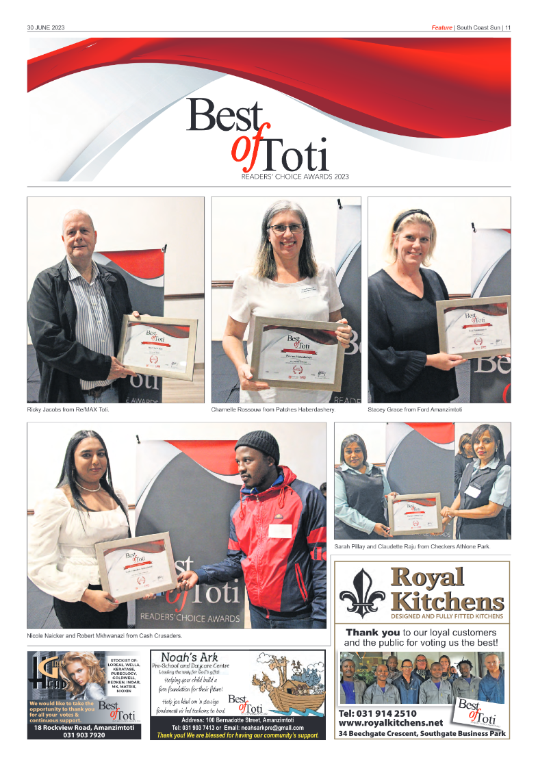 South Coast Sun 30 June 2023 page 11