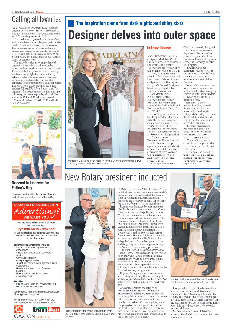 South Coast Sun 30 June 2023 page 6