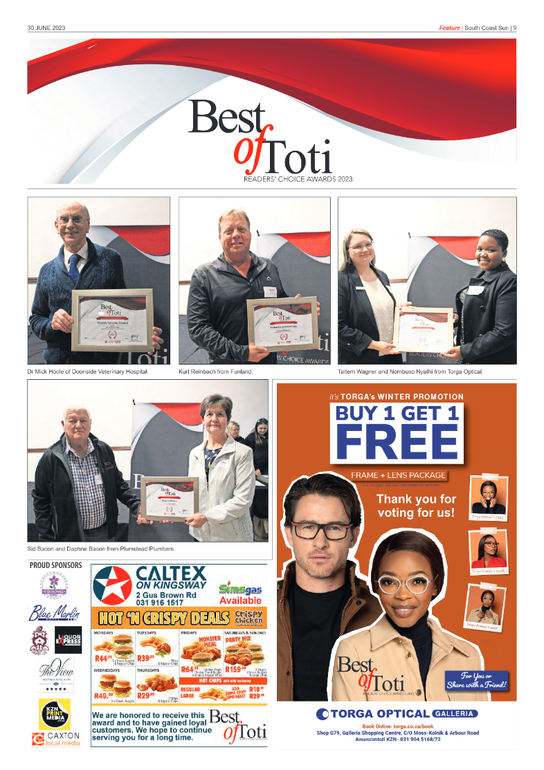 South Coast Sun 30 June 2023 page 9