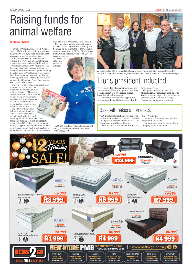 South Coast Sun 30 September 2022 page 11