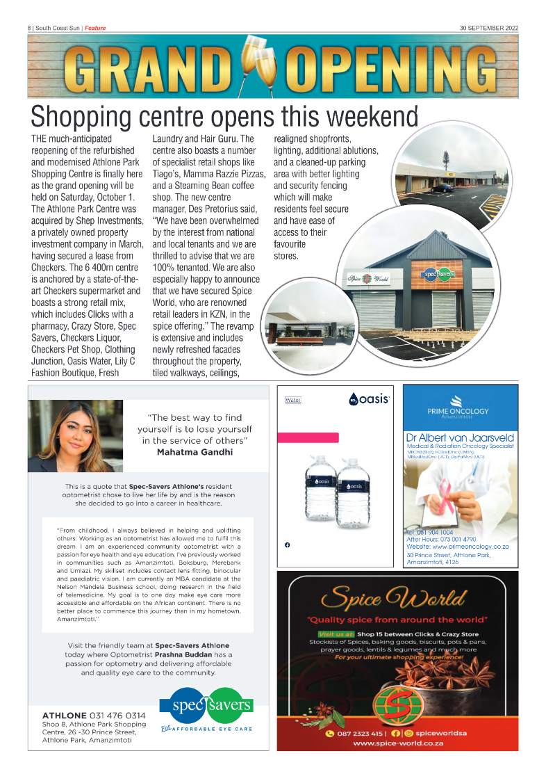 South Coast Sun 30 September 2022 page 8