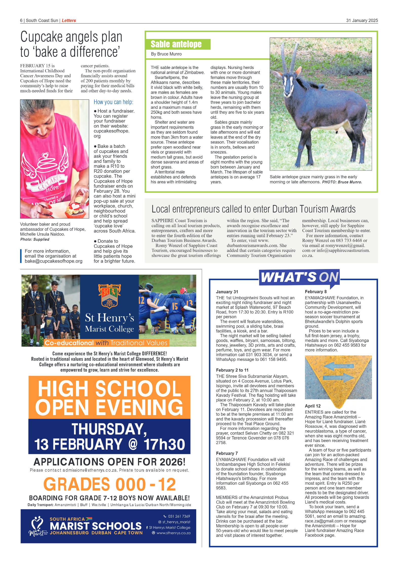 South Coast Sun 31 January 2025 page 6