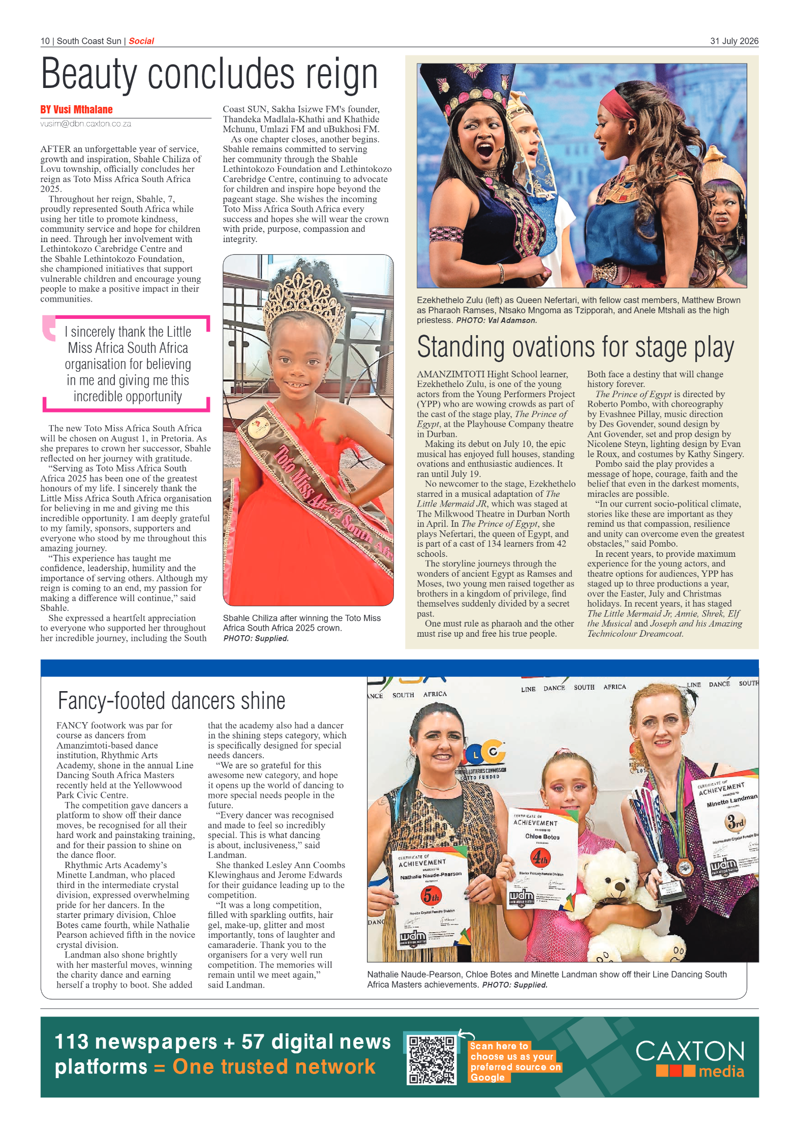 South Coast Sun 31 July 2026 page 10