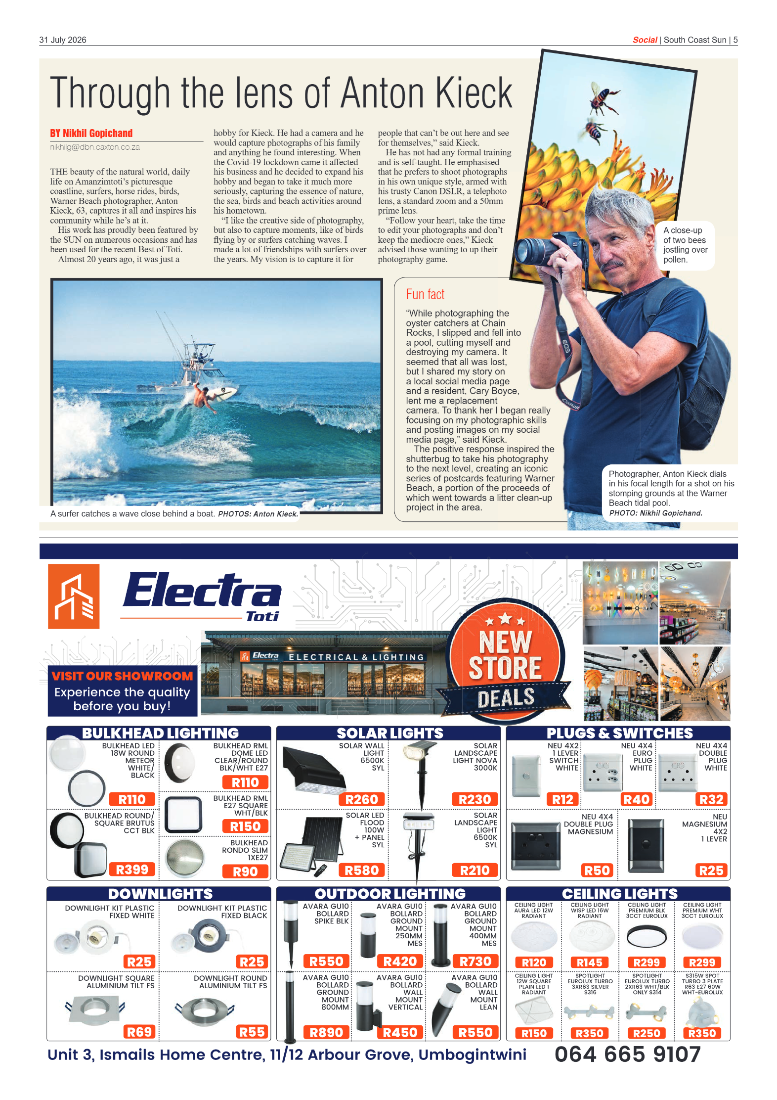 South Coast Sun 31 July 2026 page 5