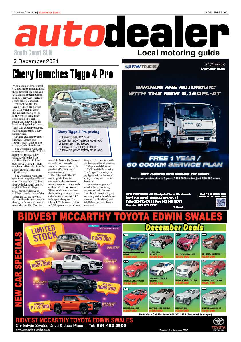 South Coast Sun 3 December 2021 page 10