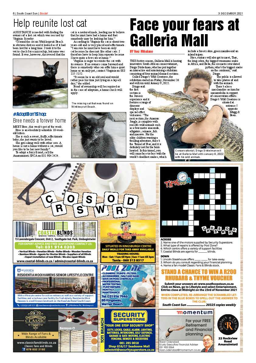 South Coast Sun 3 December 2021 page 6