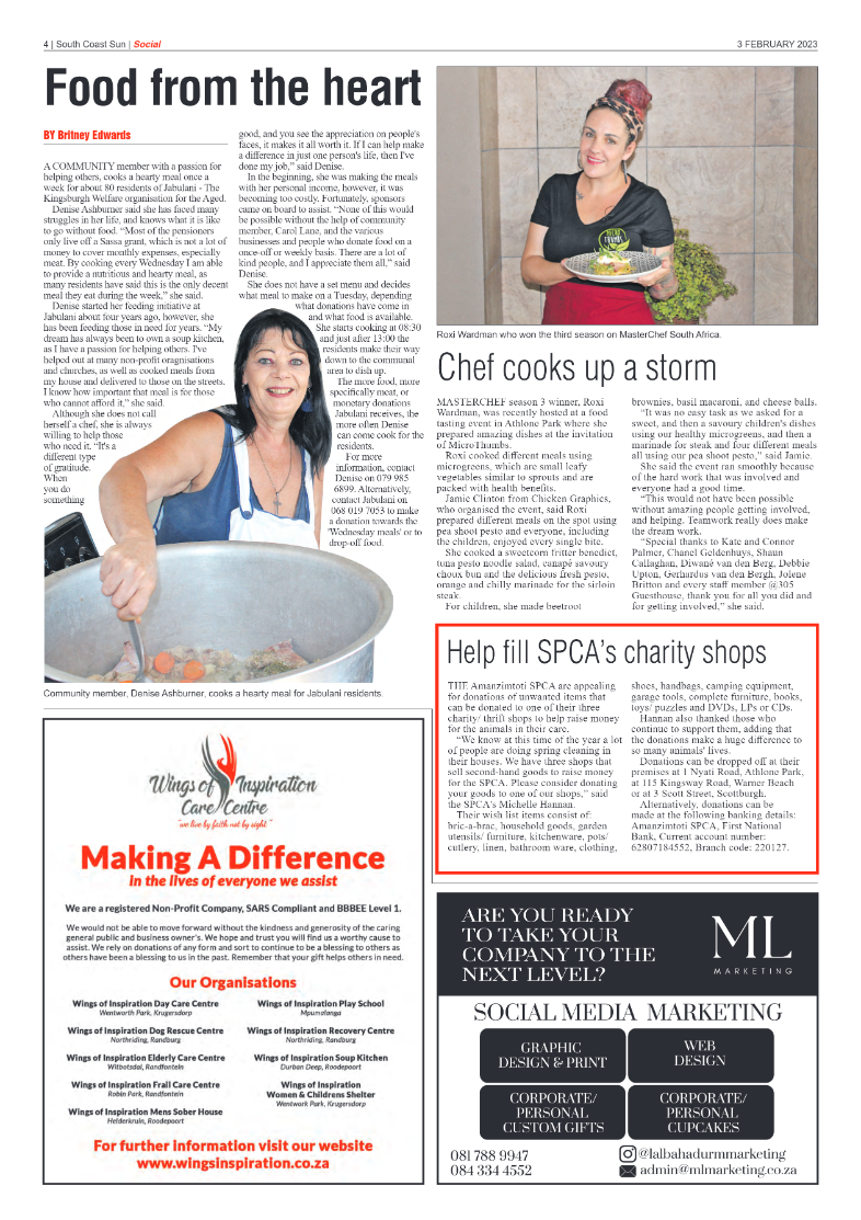 South Coast Sun 3 February 2023 page 4