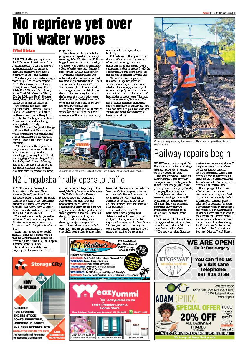 South Coast Sun 3 June 2022 page 3