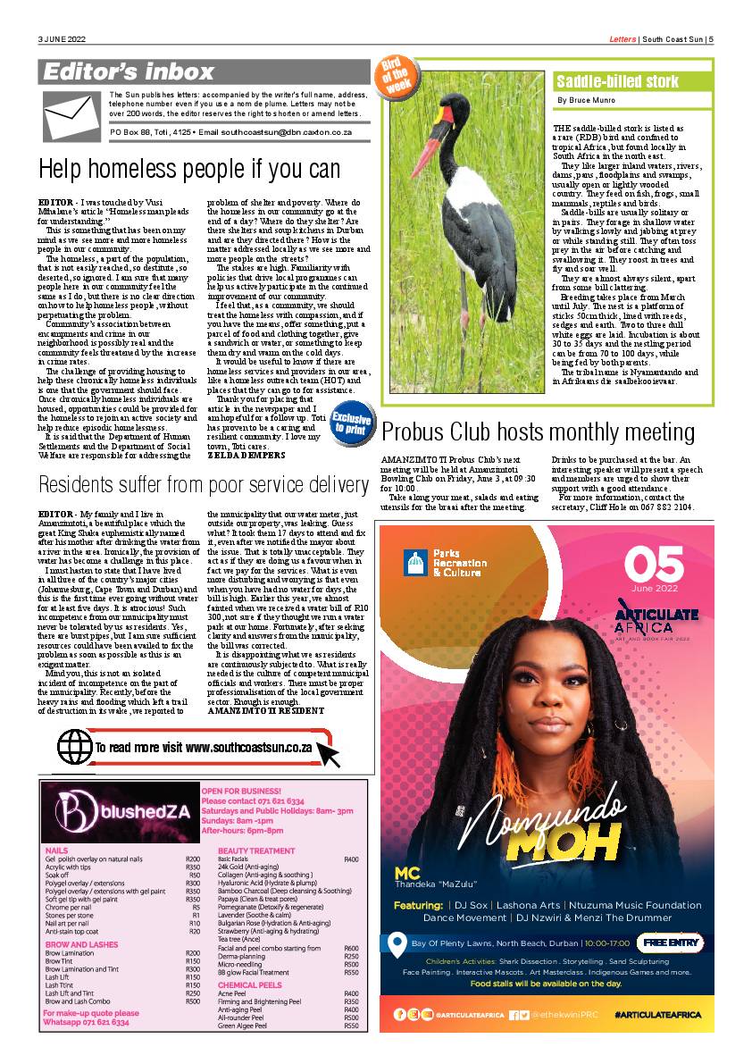 South Coast Sun 3 June 2022 page 5