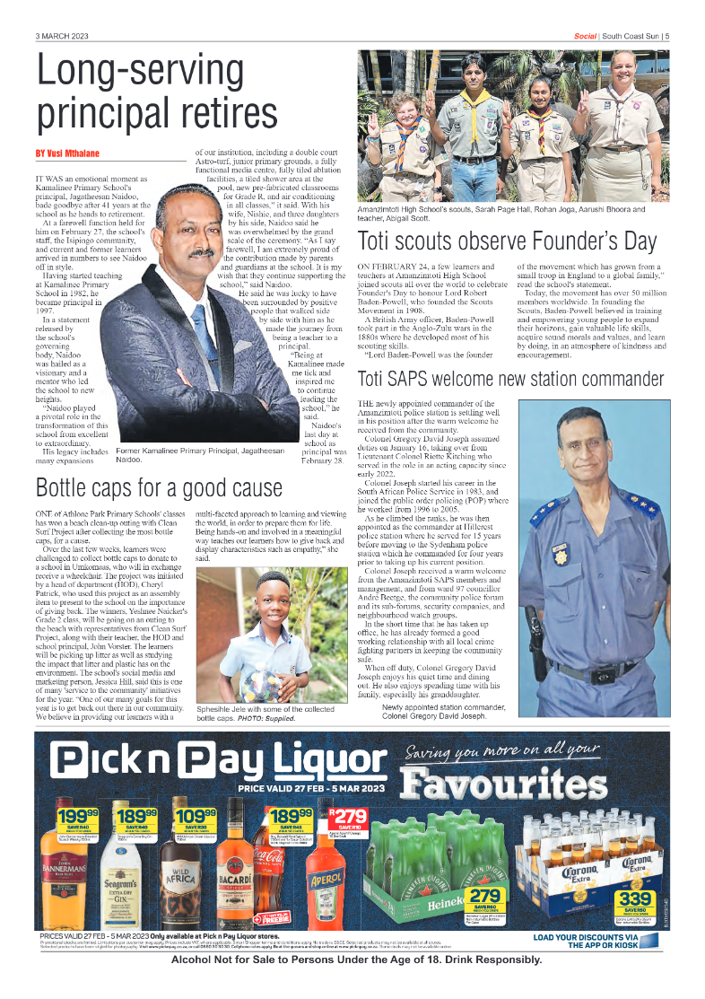 South Coast Sun 3 March 2023 page 5